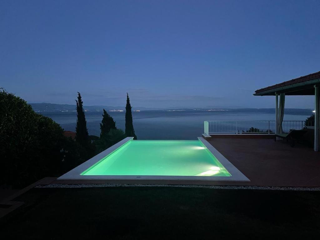 Villa Lovran - 150M To The Beach - Infinity Pool - Incredible Sea View - Fitness Room Экстерьер фото