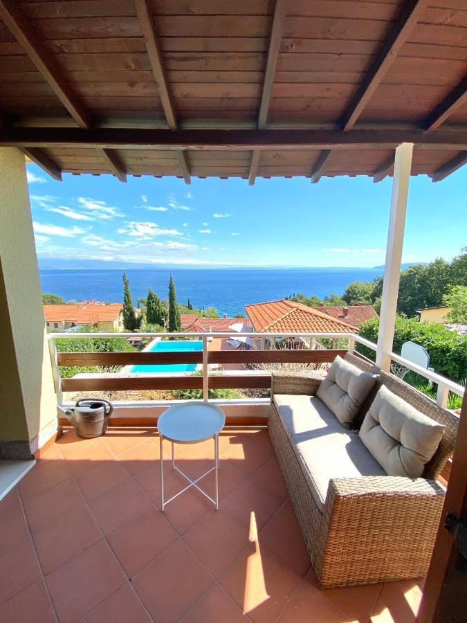 Villa Lovran - 150M To The Beach - Infinity Pool - Incredible Sea View - Fitness Room Экстерьер фото