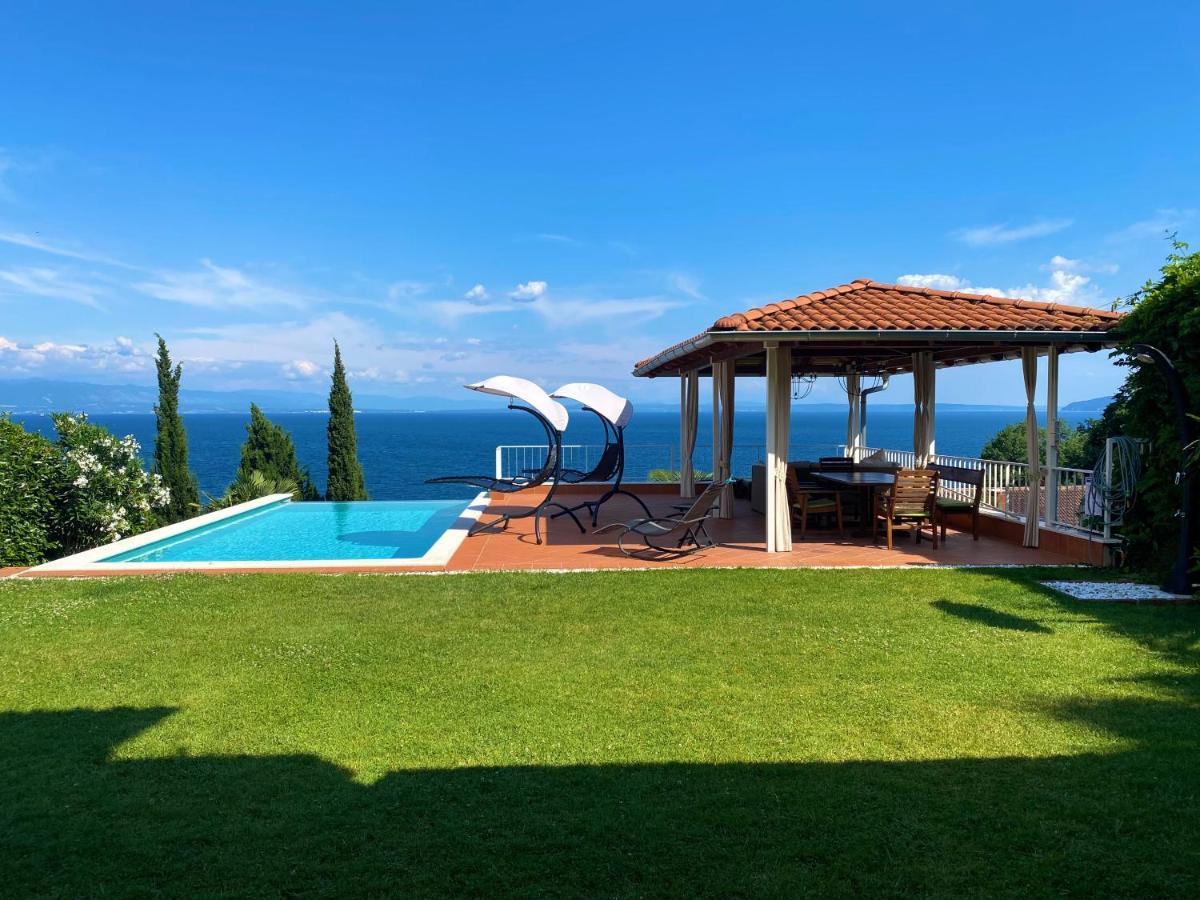Villa Lovran - 150M To The Beach - Infinity Pool - Incredible Sea View - Fitness Room Экстерьер фото